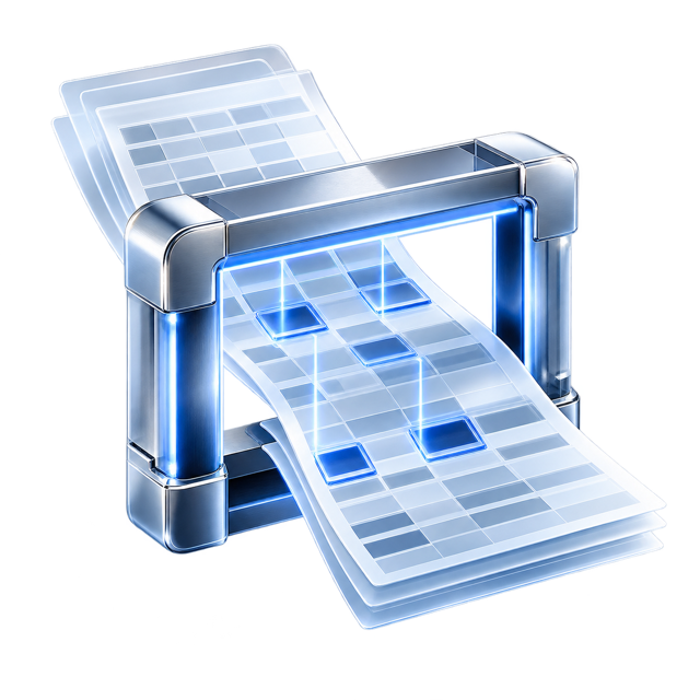 Documents passing through an extraction system and becoming structured data